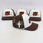 NBASayLessDoMore Mocha Munyun, a stylish fashion accessory with intricate design details on a neutral background.